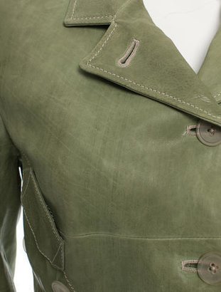 Jil Sander Leather Jacket w/ Tags