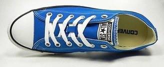 Converse Shoes Low Top Electric Blue Boys Canvas Sneakers 6 Medium