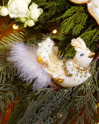 Jay Strongwater Exotic Bird Clip Ornament