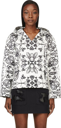 Alexander Wang Ivory Insect & Floral Print Pullover