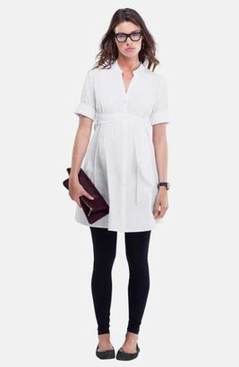 Isabella Oliver 'Libby' Pleated Maternity Tunic