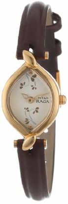 Titan Women's 2455YL02 Raga Jewelry Inspired Gold-Tone Watch
