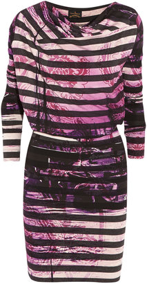 Vivienne Westwood Boudicca printed stretch-jersey dress
