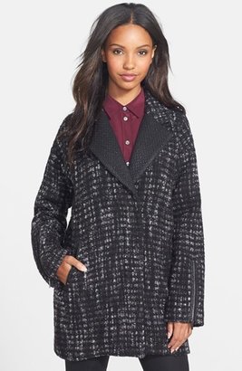 aB Oversized Tweed Coat