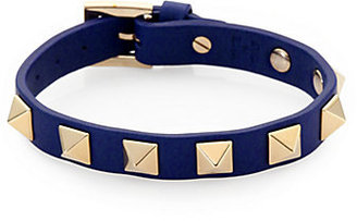 Valentino Rockstud Small Leather Bracelet