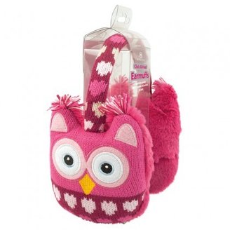 Aroma Home Pink Owl Ear Muffs