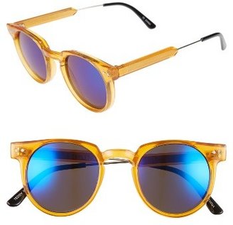 Spitfire Women's 46Mm Optical Glasses - Orange/ Blue Mirror