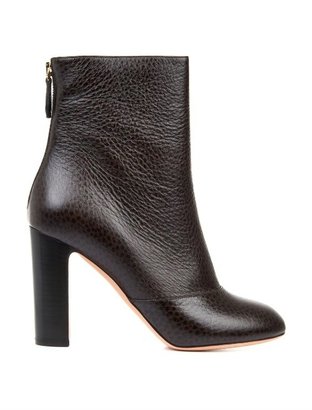 Rochas Tumbled-leather ankle boots