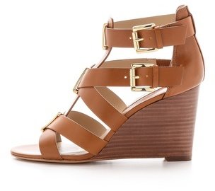 Michael Kors Collection Reagan Wedge Sandals