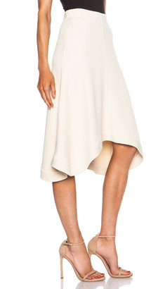 Chloé Double Viscose Jersey Asymmetric Skirt