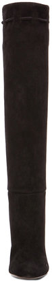 Lanvin Knee High Suede Boots