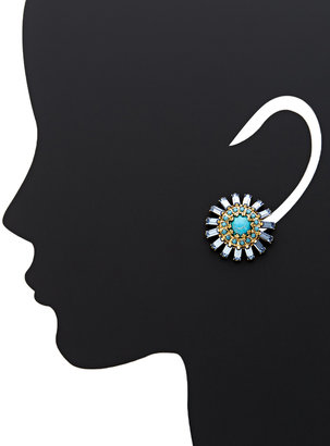 Elizabeth Cole Blue & Turquoise Stud Earrings