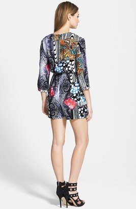 MinkPink 'Midnight Oracle' Button Front Romper