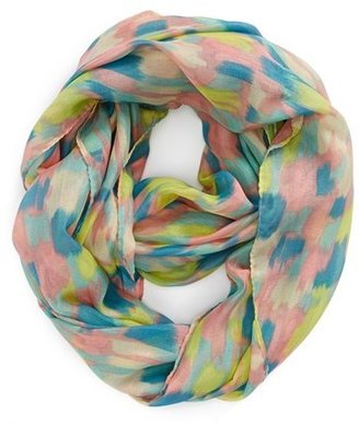 David & Young 'Abstract Ikat' Infinity Scarf (Juniors) (Online Only)
