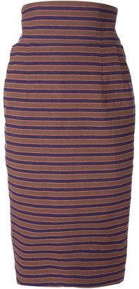 Stella Jean 'Anphora' pencil skirt