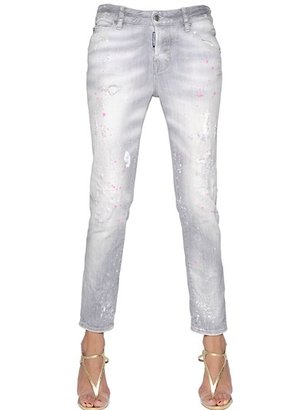 DSQUARED2 Cool Girl Stretch Grey Wash Denim Jeans