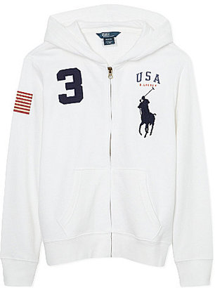 Ralph Lauren Big Pony zipped hoodie S-XL