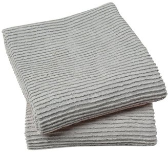 Now Designs Ripple Kitchen Towel (Set of 2), London Grey