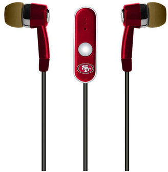 Mizco San Francisco 49ers Earbuds