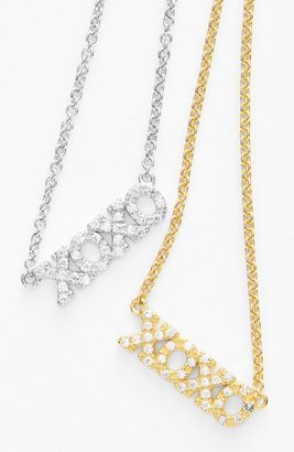 XOXO Sugar Bean Jewelry 'XOXO' Pendant Necklace