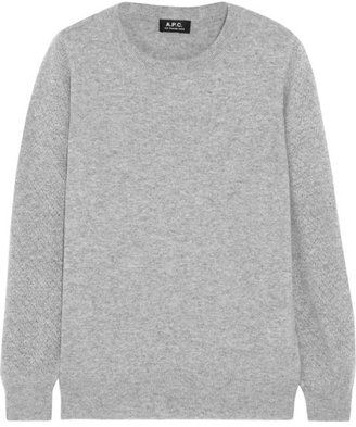 A.P.C. Atelier de Production et de Création Blair wool and cashmere-blend sweater