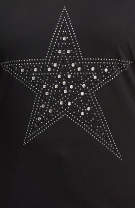 7 For All Mankind Seven7 Studded Star Graphic Cotton Tee (Plus Size)