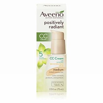 Aveeno Positively Radiant CC Cream Broad Spectrum Spf 30 Medium