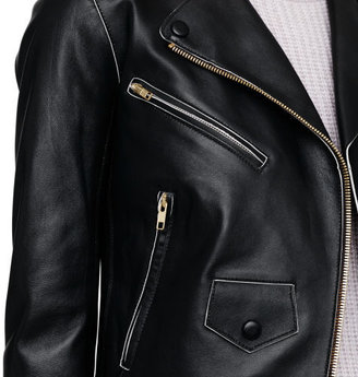 Club Monaco Verushka Leather Jacket