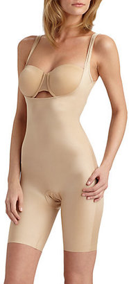 Spanx Simplicity Open-Bust Mid-Thigh Bodysuit