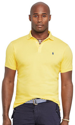 Polo Ralph Lauren Big & Tall Custom-Fit Stretch-Mesh Polo Shirt