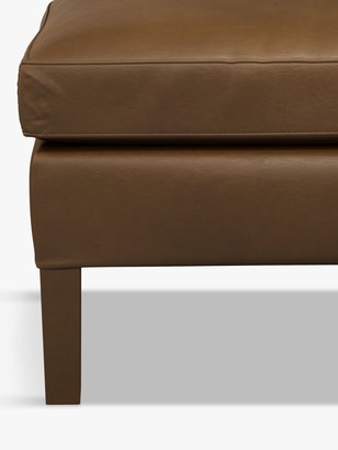 Halo Groucho Leather Footstool