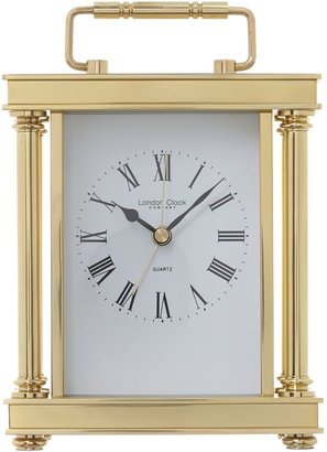 London Clock Gold finish carriage clock