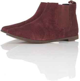 Topshop MINX Pointed Chelsea Boots