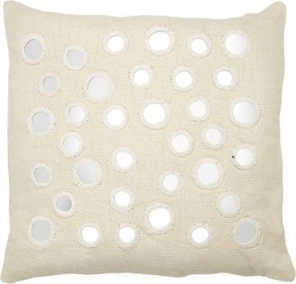 John Robshaw Mirror-Accented Silk Pillow