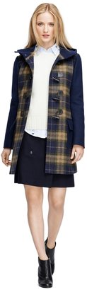 Brooks Brothers Wool Toggle-Front Duffle Coat