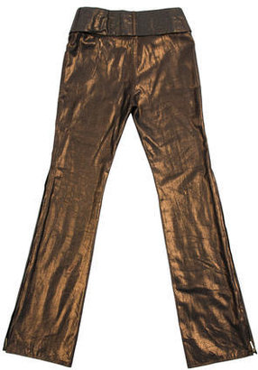 Christian Dior Metallic Pants w/ Tags