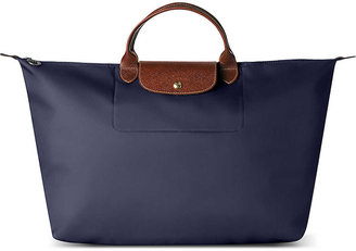 Longchamp Le Pliage medium travel bag - navy, Women's, Size: Medium, Navy