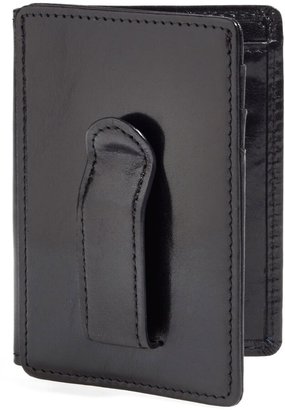 Bosca Old Leather Front Pocket ID Wallet