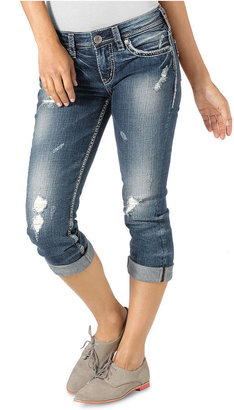 Silver Jeans Juniors' Aiko Capri Pants