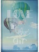 Graham & Brown Green love is in the air printed canvas