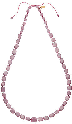 Lola Rose Stacey Quartzite Necklace, Elderberry