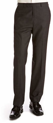 Calvin Klein Slim Fit Suit Separate Pants-MID GREY NARROW HERRINGBONE-30 30