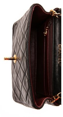 WGACA What Goes Around Comes Around Chanel Quilted Half Flap Mini Bag