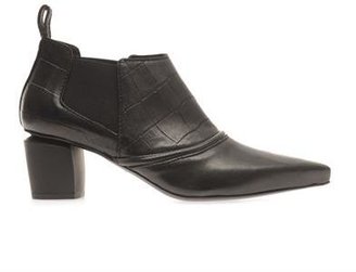 McQ Point-toe leather ankle boots
