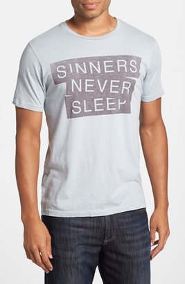Junk Food 1415 Junk Food 'Sinners Never Sleep' Graphic T-Shirt