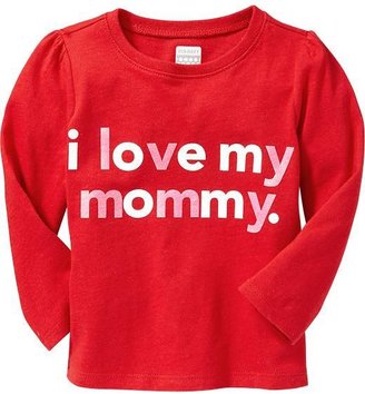 Old Navy "I Love My Mommy" Tees for Baby