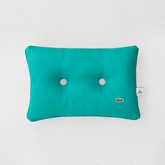 Lacoste Padded Button Pillow, 12" x 18"