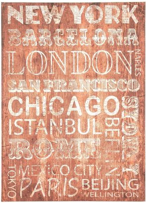 Graham & Brown Cities Print on Canvas