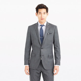 J.Crew Ludlow suit jacket with double vent in Italian worsted wool