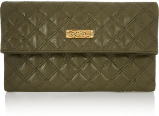 Marc Jacobs Large Eugenie quilted leather clutch